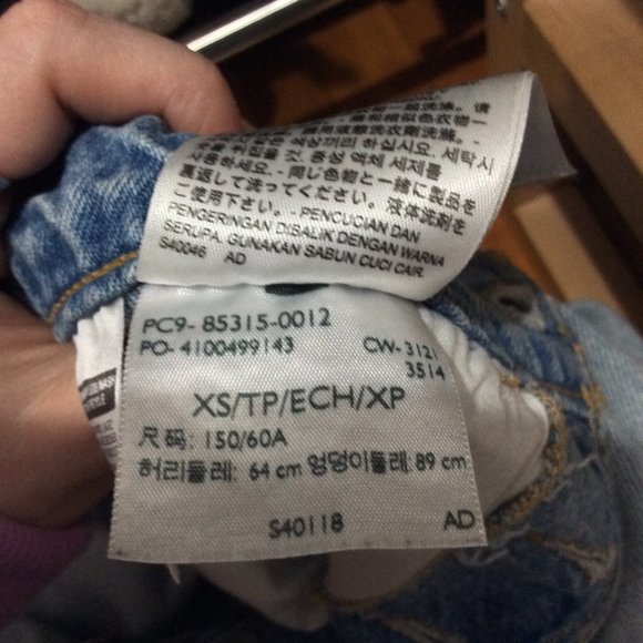 Levi's 'vintage' overalls size XS - Picture 8 of 8